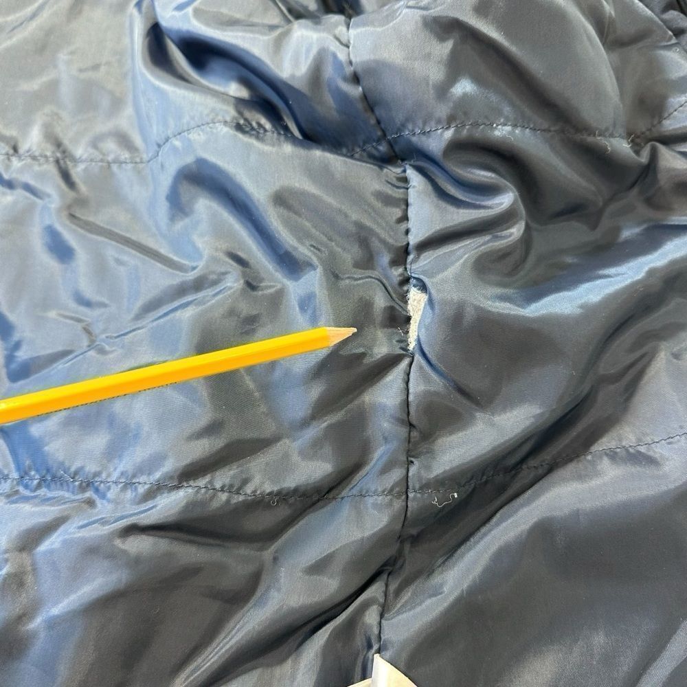 Adidas Neo Label Blue Embroidered‎ Winter Parka, Small - Picture 9 of 15